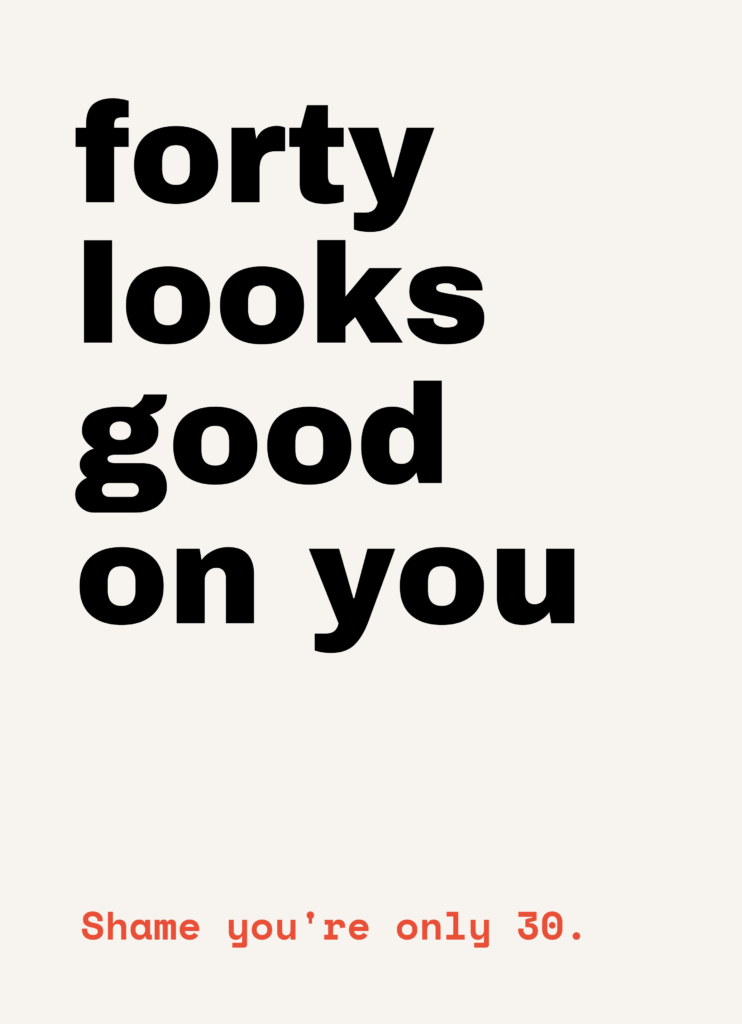 BT-MLS-001 greeting card by Blunt Trauma